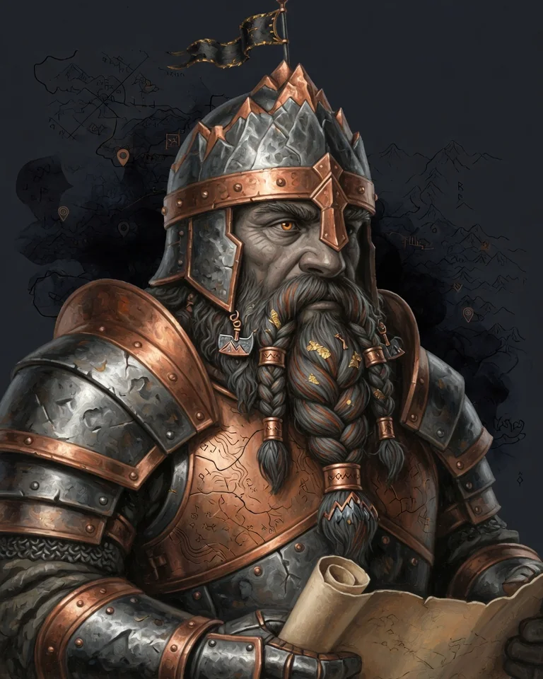 Dwarves race portrait