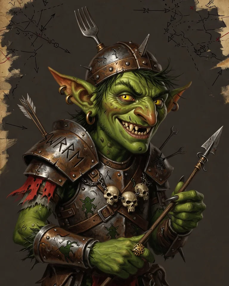 Goblins race portrait