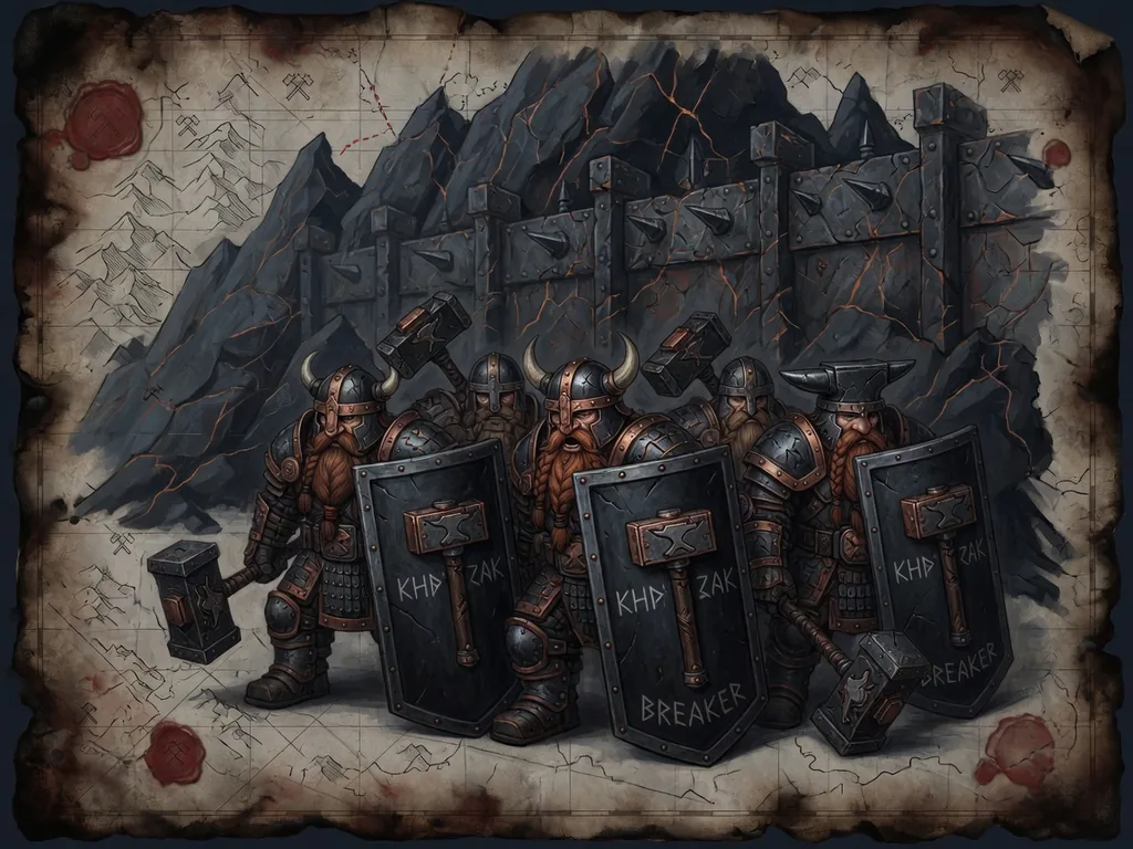 Dwarf shieldbreakers — stone that endures under foreign banners